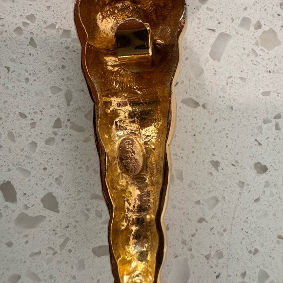 Vintage Accessocraft NYC Gold Snake Coil Metal
Stretch Belt 28-36 - Picture 5 of 6